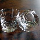 バカラ アルファ 彫刻入りタンブラーペアセット No. 2104-391etc