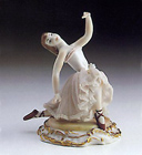 リヤドロ バレー KNEELING BALLERINA No.108
