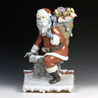 リヤドロ クリスマス 煙突を下って（１５００体限定） No.1931