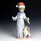 リヤドロ クリスマス サンタへの手紙 No.6166
