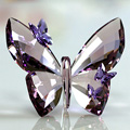 スワロフスキー 昆虫 Light Amethyst Grande #1183941